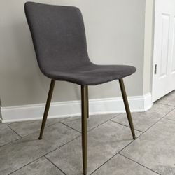  Gray Mid-century Modern Chairs (4)