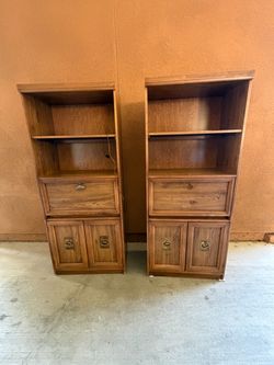Two cabinets great condition asking $150 for both
