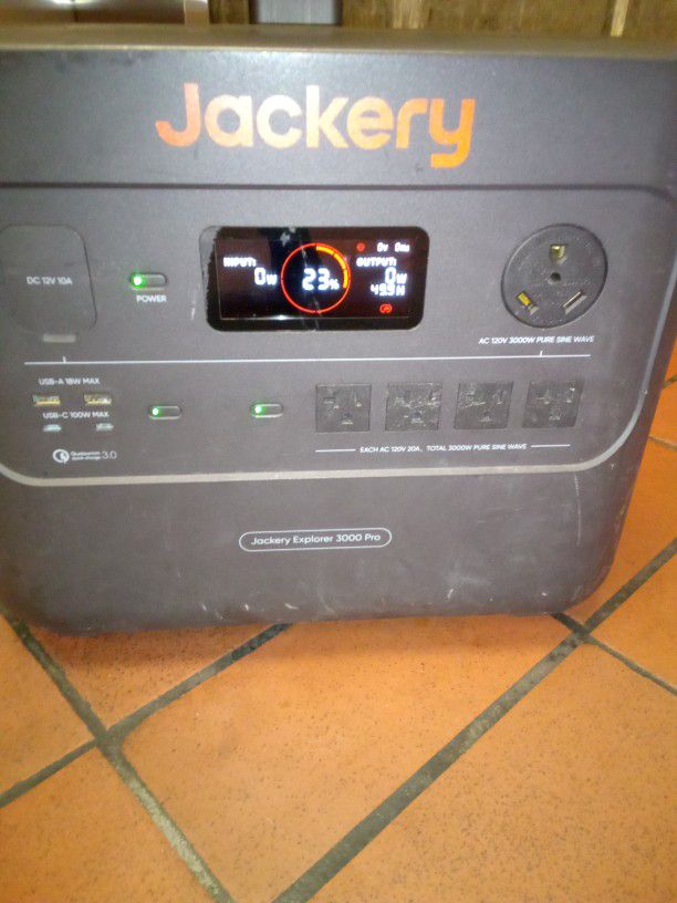 Jackery Explorer 3000 Pro  Electric Generator 