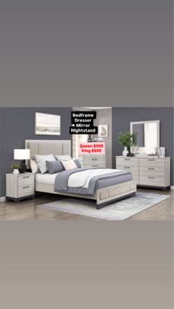 4 PCS Bedroom set