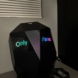 🔥 Indigi LED Animated Face Backpack (Rare / Cyberpunk) 🔥