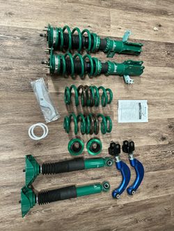 Toyota RAV4 Venza TEIN Flex Z Suspension Adjustable Shock Absorbers And Rear Control Arm Kit For RAV4