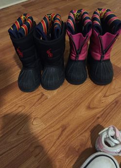 Polo boots toddler size 5