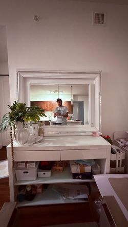 Peinadora Con Mesa y espejo