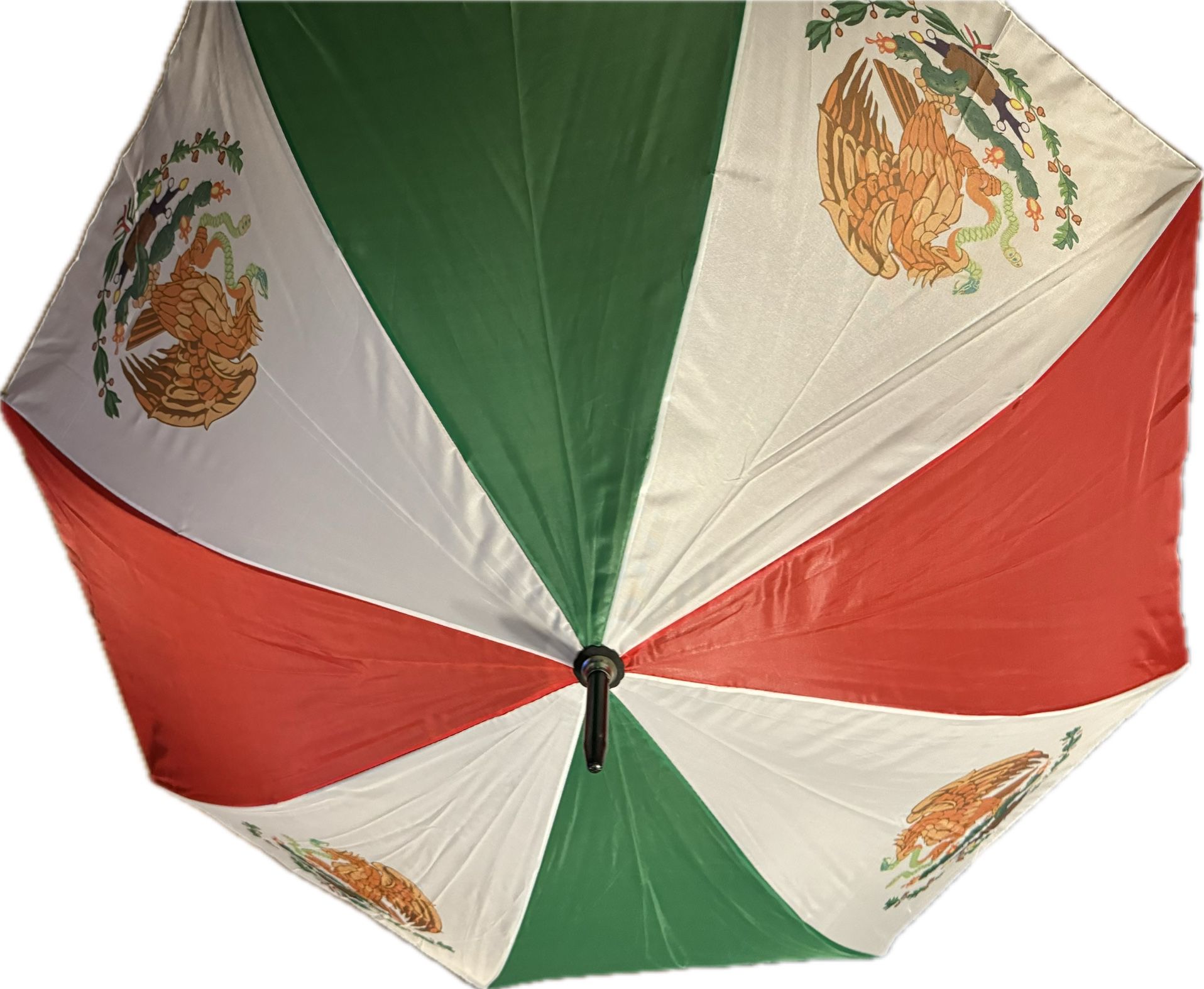 Mexico Mexican Flag Umbrella Golf Rain beach weather Large Outdoor Waterproof