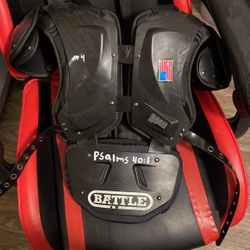 Xenith Football Pads Adult Small (I’ll Throw The Backplate In For 20$)
