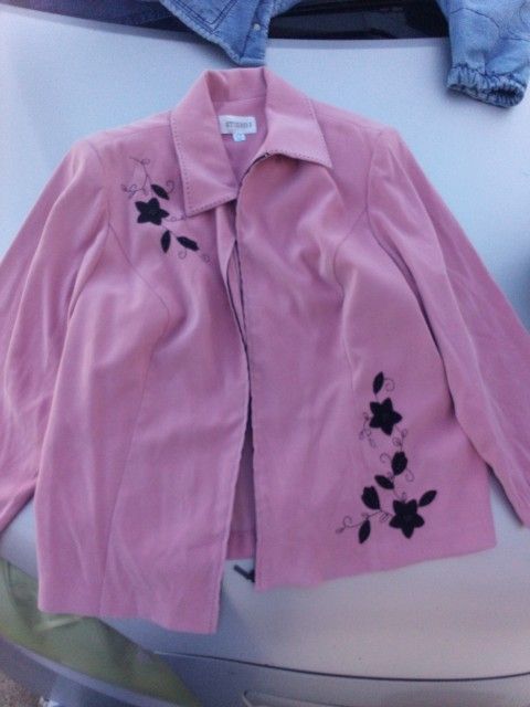 3 VINTAGE Women's Shirt Jacket Blouse 22W 18/20  XL L Extra Large Pattern Decorative Design Button 80's 90's 