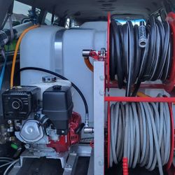 Pressure Cleaning Van