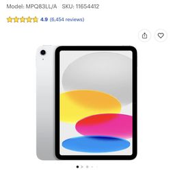 iPad 10th Generation