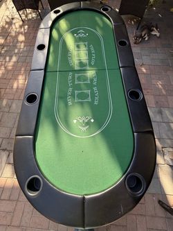 Poker table