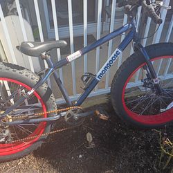 Big tire Mongoose Mountain bike