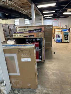 TV open box sizes 24”-86”