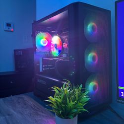 GTX 970 ARGB Gaming PC i7 9700 16GB RAM 500GB SSD WiFi