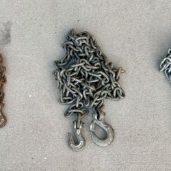 15ft Chains With Hooks