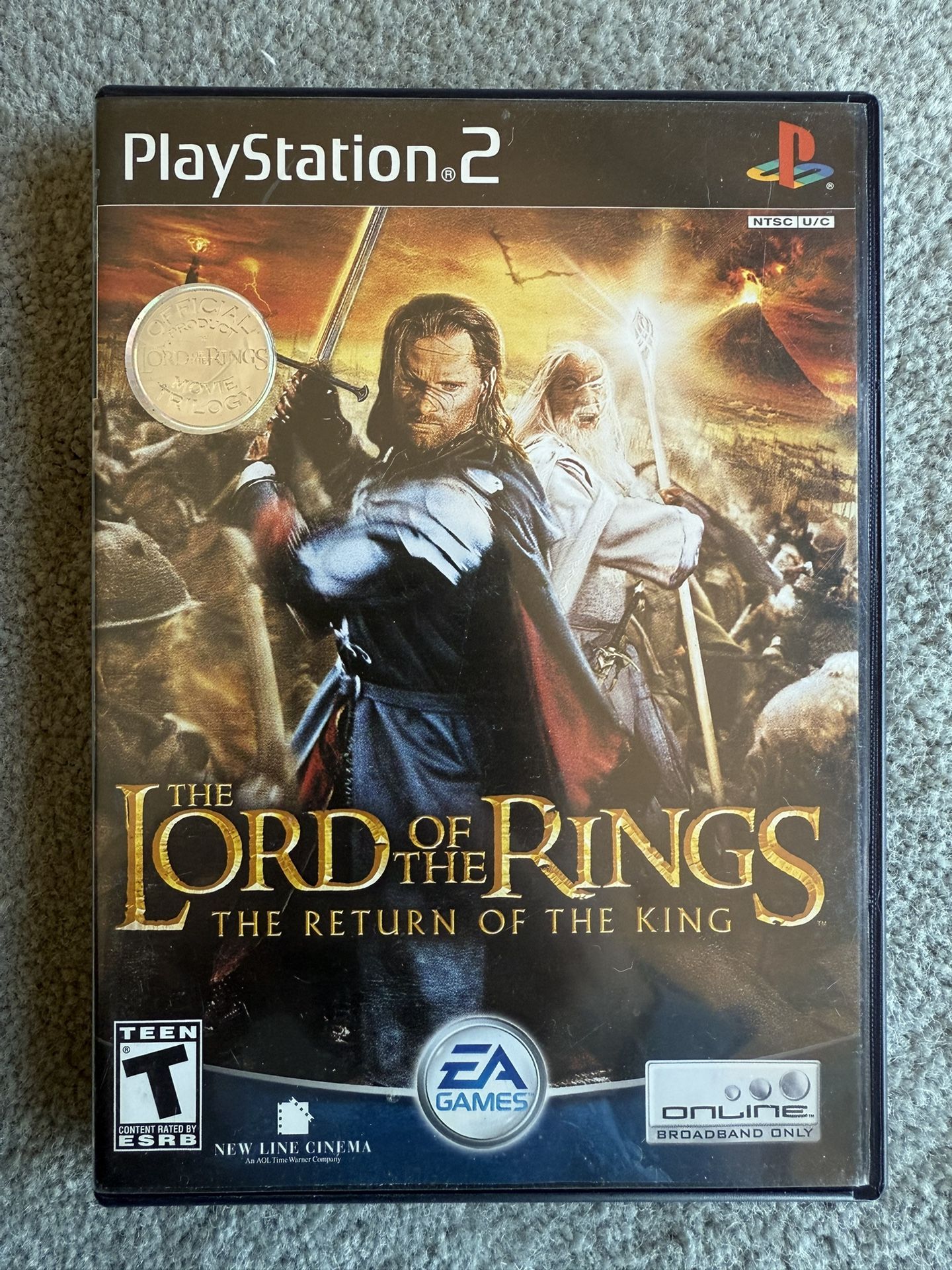 ***NO TRADES!!!*** The Lord of The Rings: The Return of the King (PlayStation 2) ***NO TRADES!!!***