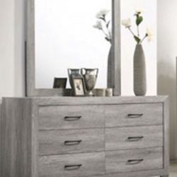Dresser And Mirror