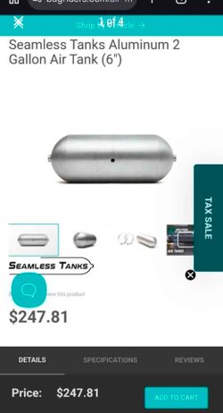 Seamless Air Tanks