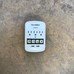 Go Green Brand Outlet Adapter