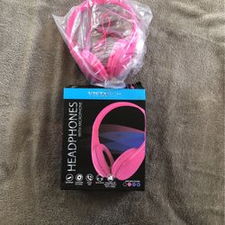 Pink Head Phones