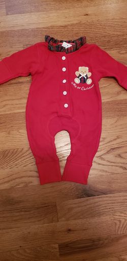 12 month Christmas outfit/pj