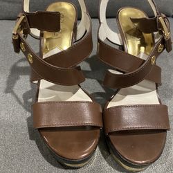 Michael Kors brown heels