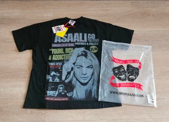 ASAALI Shirt YOUNG,RISH,ADDICTED