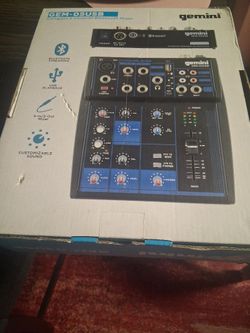 Compact 5 channel Bluetooth mixer
