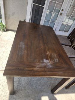 Free table with chairs