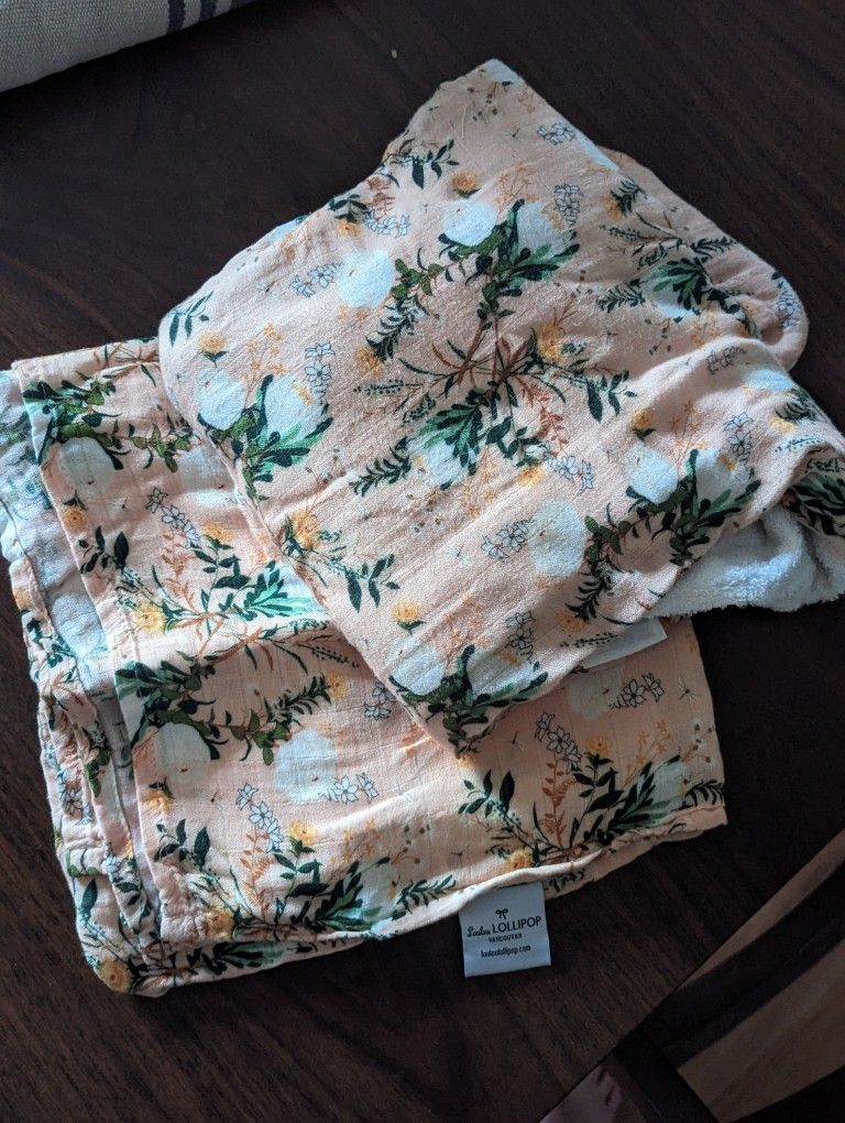 Loulou Lollipop Muslin Swaddle and Towel Set