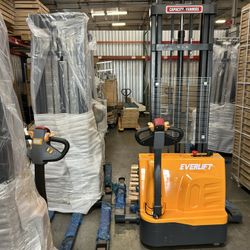 Order Today And Get FREE delivery ( Conditions Apply) New Electric Forklifts Pallet Stackers 