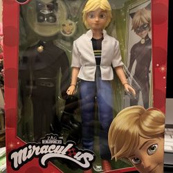Miraculous “Superhero Secret” Adrien Doll New