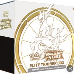 1k$-Pokemon - Brilliant Stars ETB x10 (Open Case). 1K$