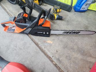 Echo 54v 18" Chainsaw With 5ah Battery And Charger