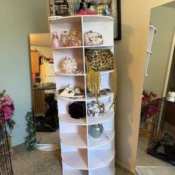 360 Rotating Shoe/ Accessory Shelf
