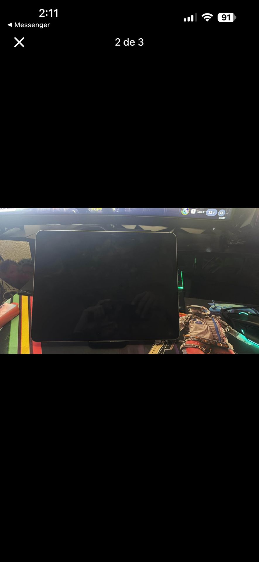 I am selling a 6th-generation iPad that has been used for only two months.