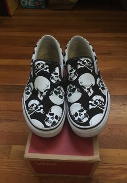 Vans Classic slip on (skulls)