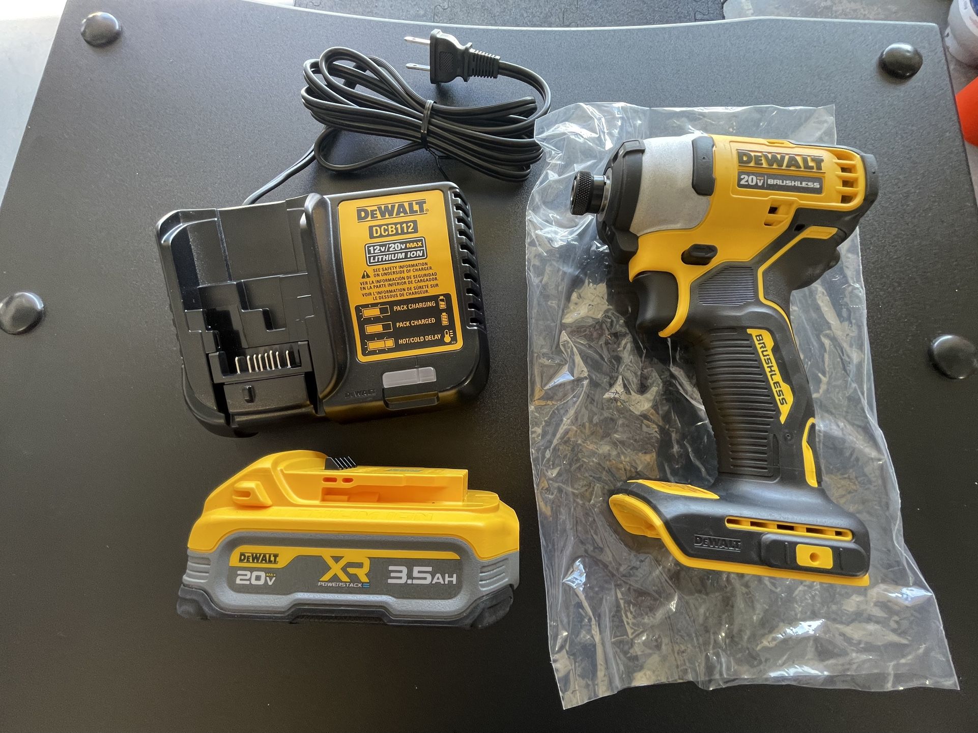 20V Impact, Battery & Charger 