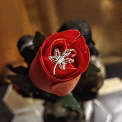 925 Sterling Silver Filigree Dragon Fly Charm Pendant 