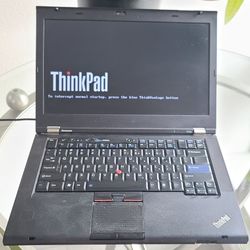 Lenovo Thinkpad LAPTOP running Win XP, 7 & 10 w/Microsoft Office, New Battery, Docking Station 
