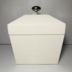 Global Views Lacquered Wood with Silver Handle EXCELLENT CONDITION