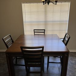 Adelson Chocolate 5 Pc Counter Height Dining Room for Sale in Mandeville LA OfferUp