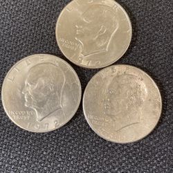 One Dollar Coins From1972,1972,1(contact info removed)