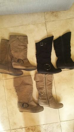 Girl boots.