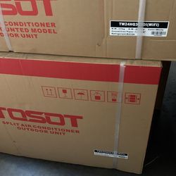 Tosot 24000 btu minisplit 18seer single zone