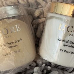 L’CORE Paris Tropical Body Butter & Sugar Scrub – Spot Collection | NEW & SEALED
