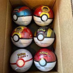 Pokemon Costco Tins- 6 pack