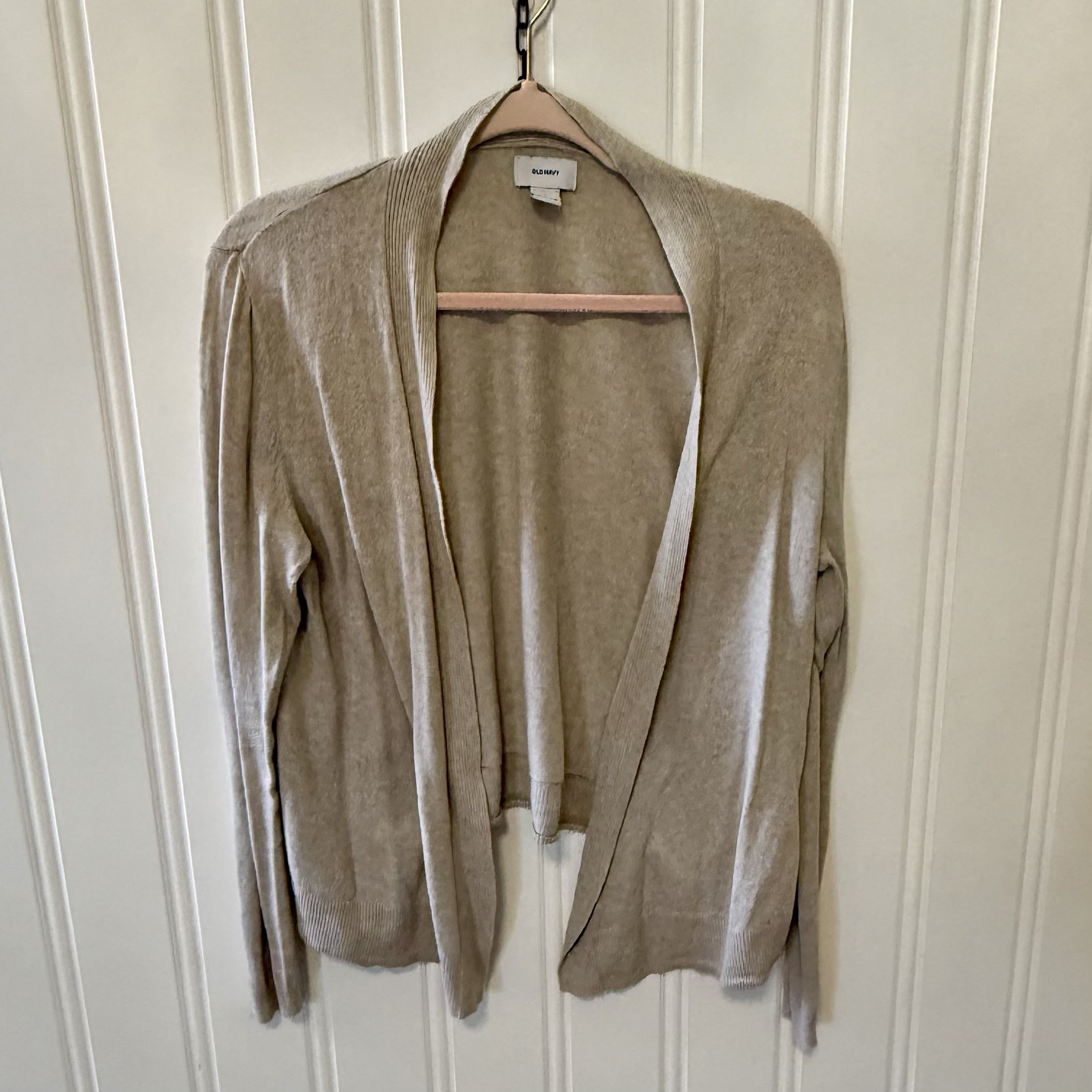 Old Navy Open-Front Sweater For Women Color Palomino Size Large
