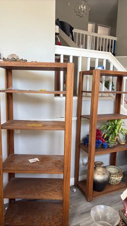 Wood shelf’s