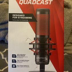 HyperX HP QuadCast Rouge