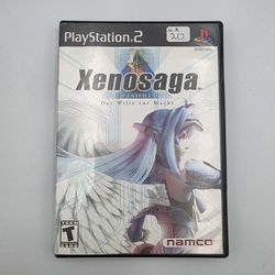 Xenosaga Episode 1 (PlayStation 2 PS2, 2003) NO MANUAL Tested
